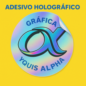 Adesivo Holografico      